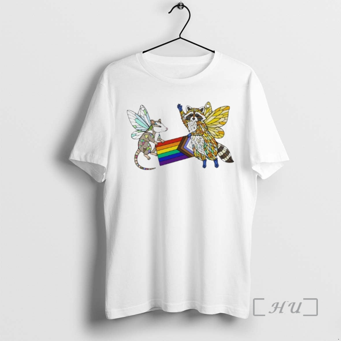 Officials Raccoon And A Possum Lgbtq Fairies T-Shirts, Hoodie, Sweatshirt | InkRitualCo.com