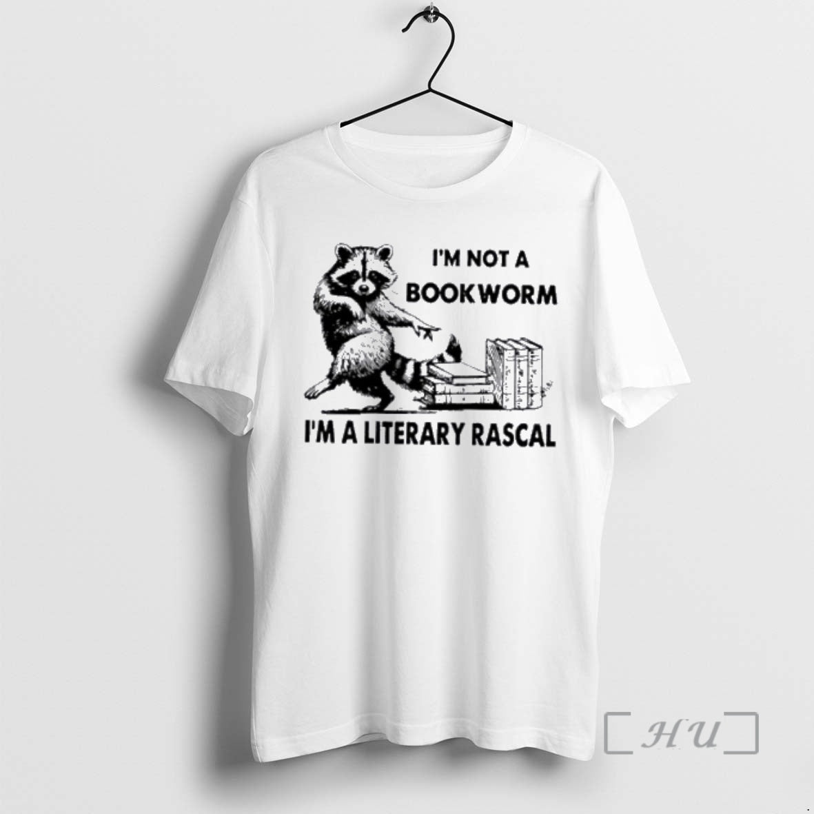 Officials Raccoon Im Not A Bookworm Im A Literary Rascal T-Shirts, Hoodie, Sweatshirt | InkRitualCo.com