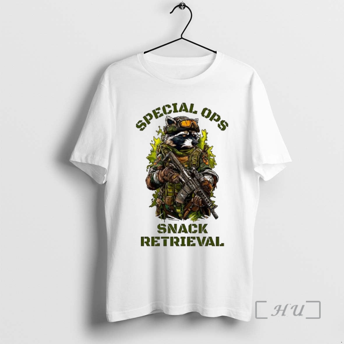 Officials Raccoon In Combat Gear Special Ops Snack Retieval T-Shirts, Hoodie, Sweatshirt | InkRitualCo.com