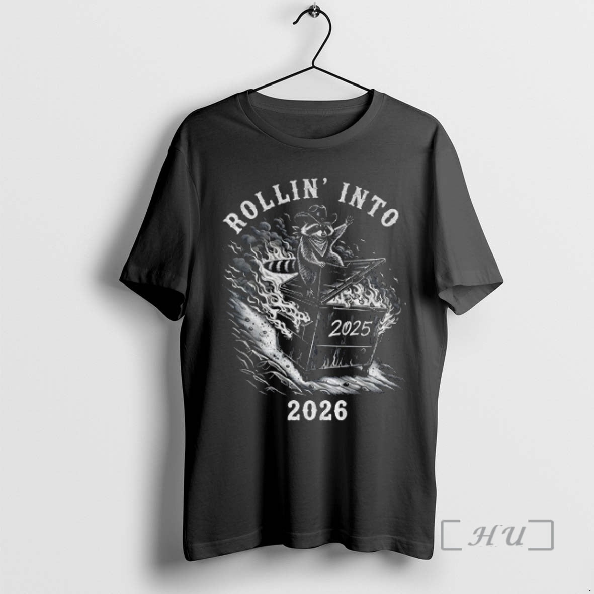 Officials Raccoon Rollin Into 2025 2026 T-Shirts, Hoodie, Sweatshirt | InkRitualCo.com