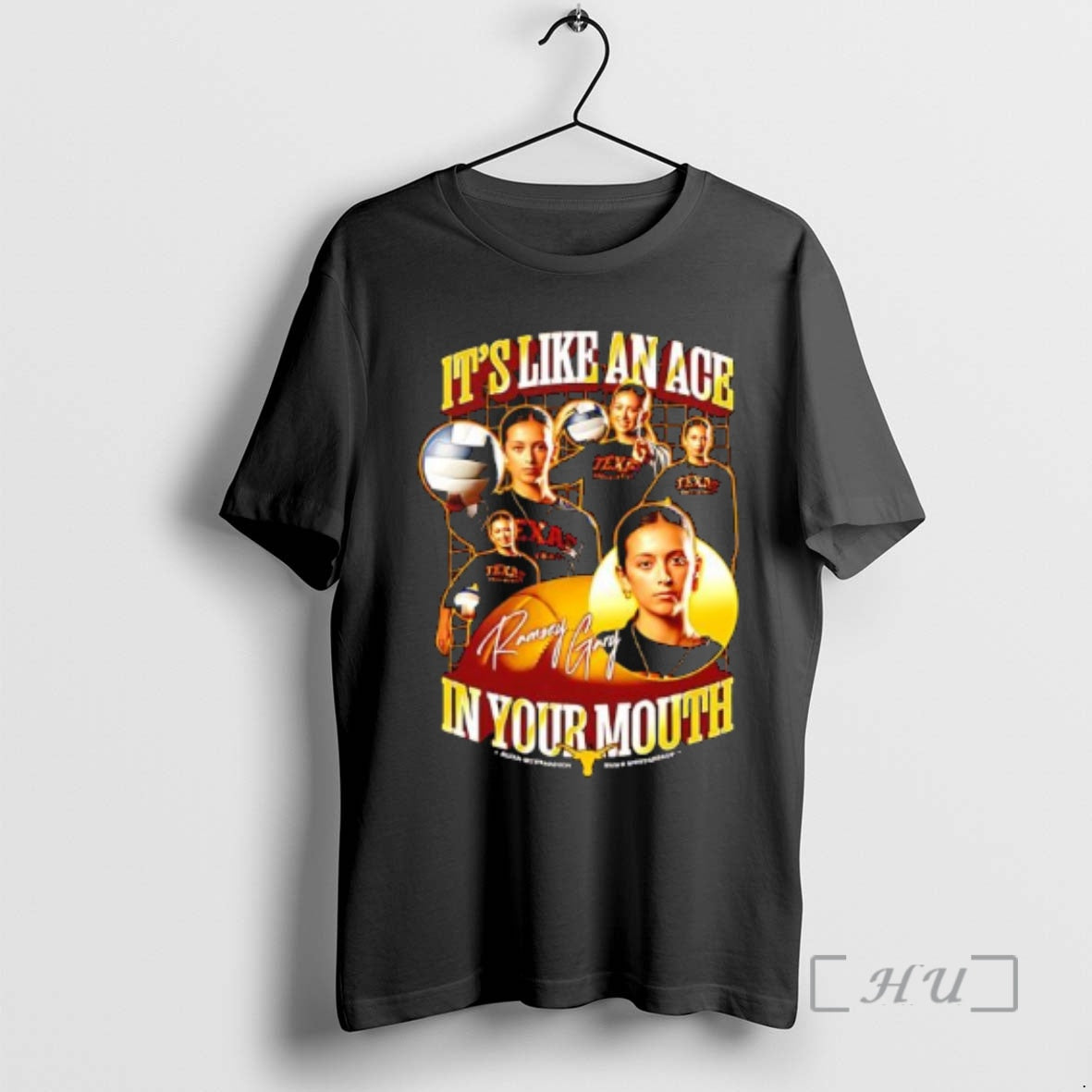 Officials Ramsey Gary Texas Volleyball Team In Your Mouth Siganture T-Shirts, Hoodie, Sweatshirt | InkRitualCo.com