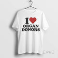 Officials Rasmus Dahlin I Heart Organ Donors T-Shirts, Hoodie, Sweatshirt | InkRitualCo.com