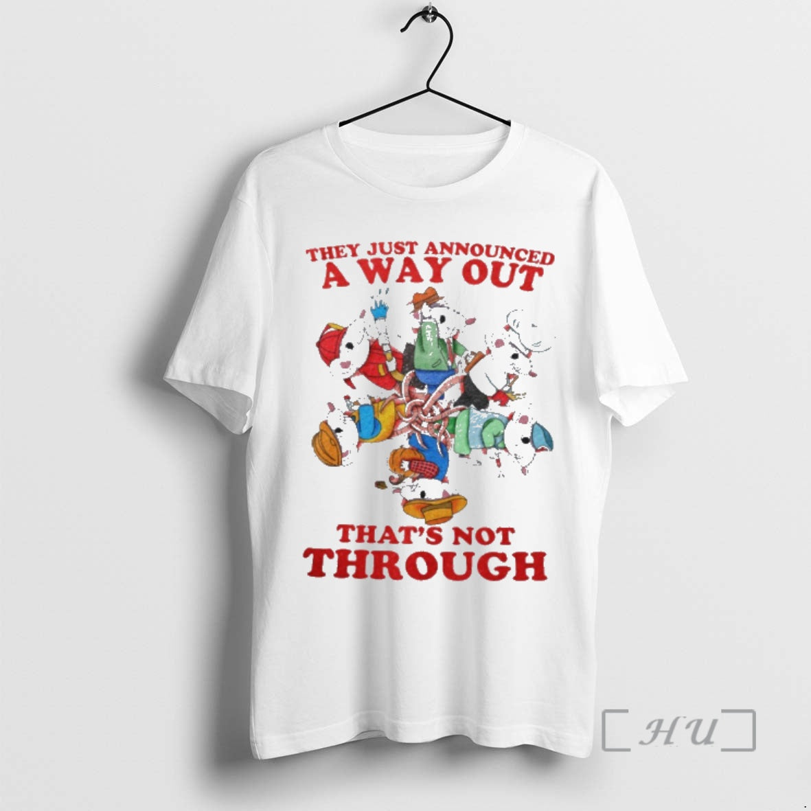 Officials Rat King They Just Announced A Way Out Thats Not Through Premium T Shirts Hoodie, Sweatshirt | InkRitualCo.com