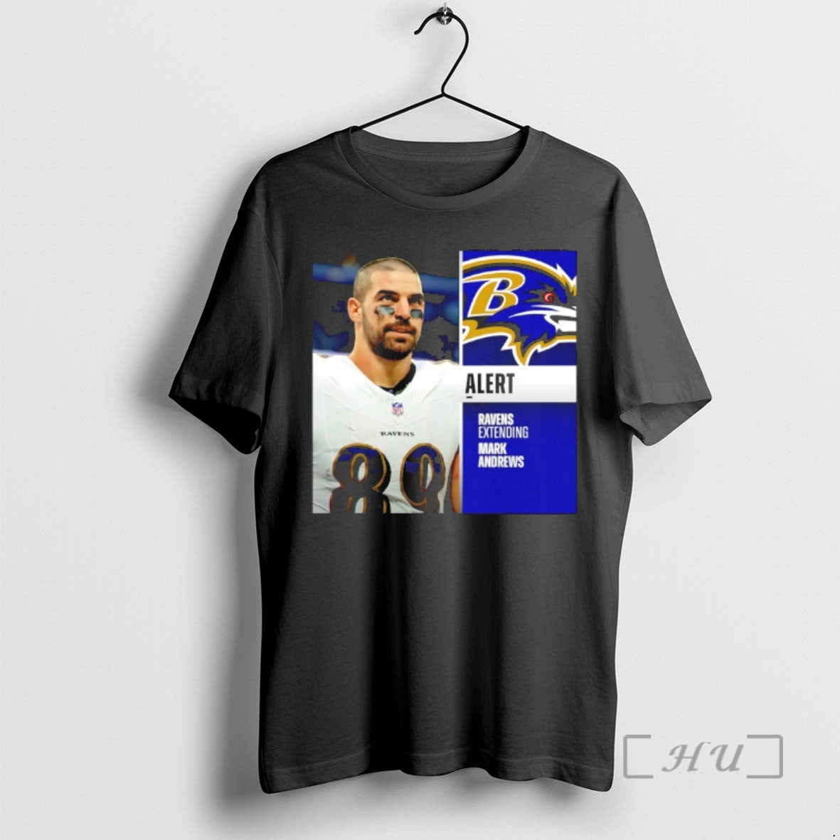 Officials Ravens Mark Andrews Agrees To Terms On Three Year 39 Premium T Shirts Sweater Hoodie, Sweatshirt | InkRitualCo.com