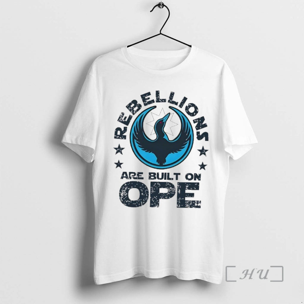 Rebellions Are Built On Ope Mn State Bird Loon Protest Shrit T-Shirts, Hoodie, Sweatshirt | InkRitualCo.com