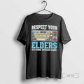 Officials Respect Your Elders Old School Keyboard Gamer Gift T-Shirts, Hoodie, Sweatshirt | InkRitualCo.com