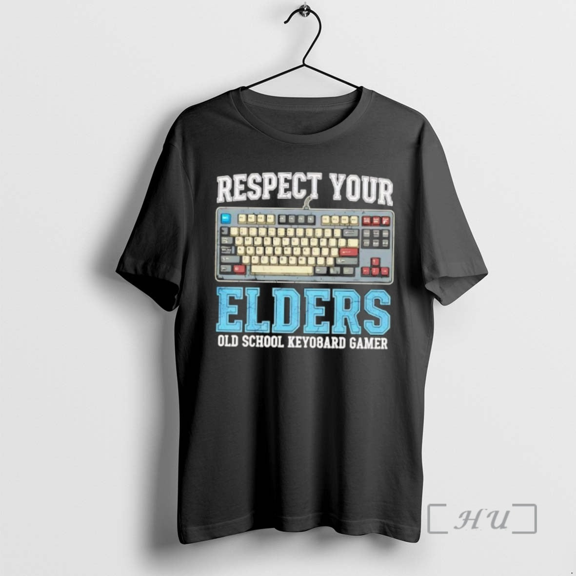 Officials Respect Your Elders Old School Keyboard Gamer Gift T-Shirts, Hoodie, Sweatshirt | InkRitualCo.com