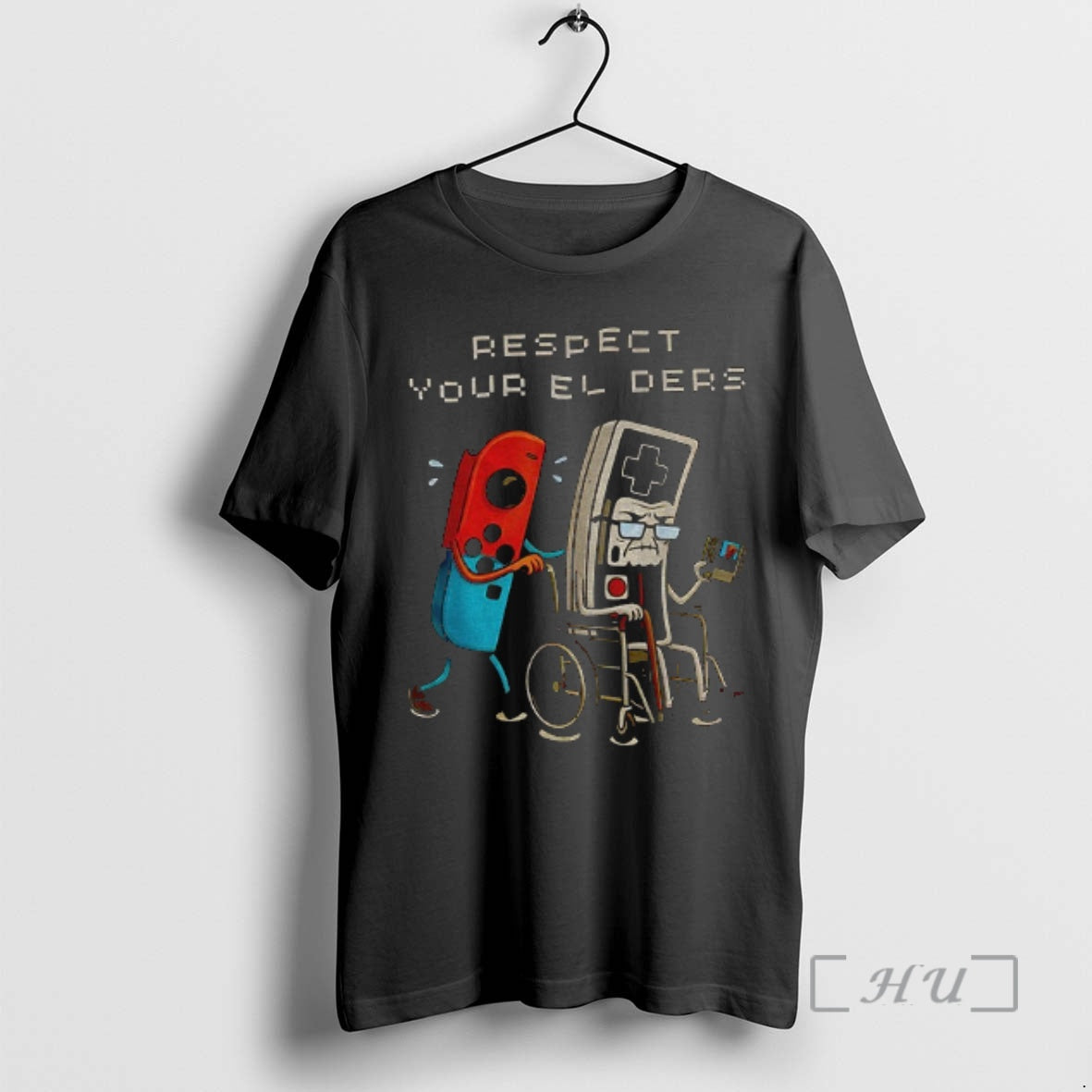 Officials Respect Your Elders Retro Gaming Funny T-Shirts, Hoodie, Sweatshirt | InkRitualCo.com