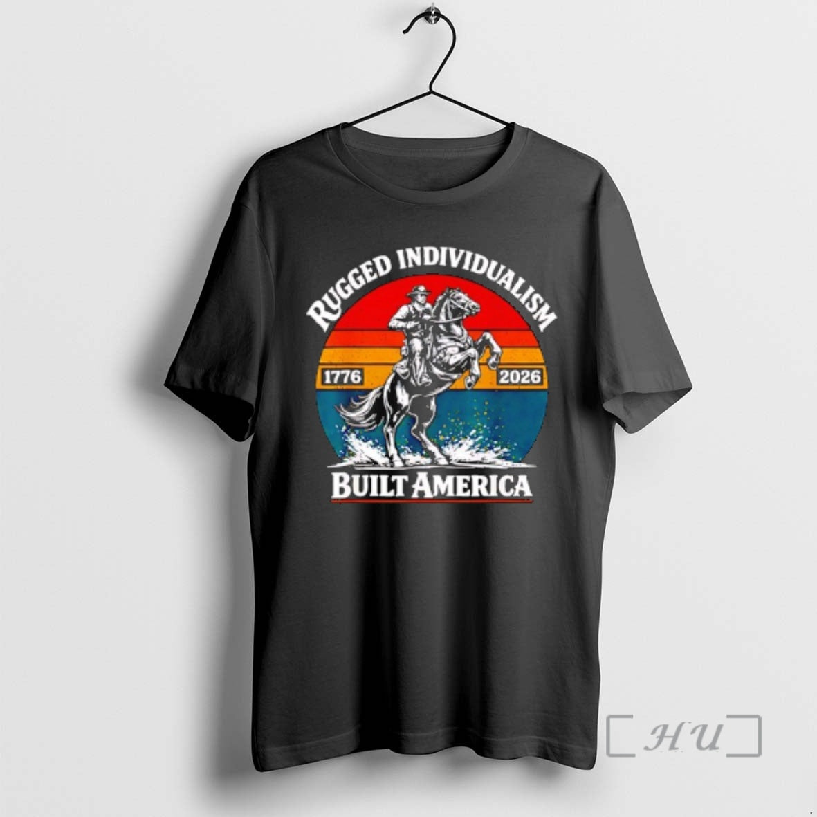 Officials Retro Vintage Usa Flag Rugged Individualism Patriotic T-Shirts, Hoodie, Sweatshirt | InkRitualCo.com