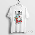 Officials Retrokid Pee Wees Playhouse Christmas Circle White T-Shirts, Hoodie, Sweatshirt | InkRitualCo.com