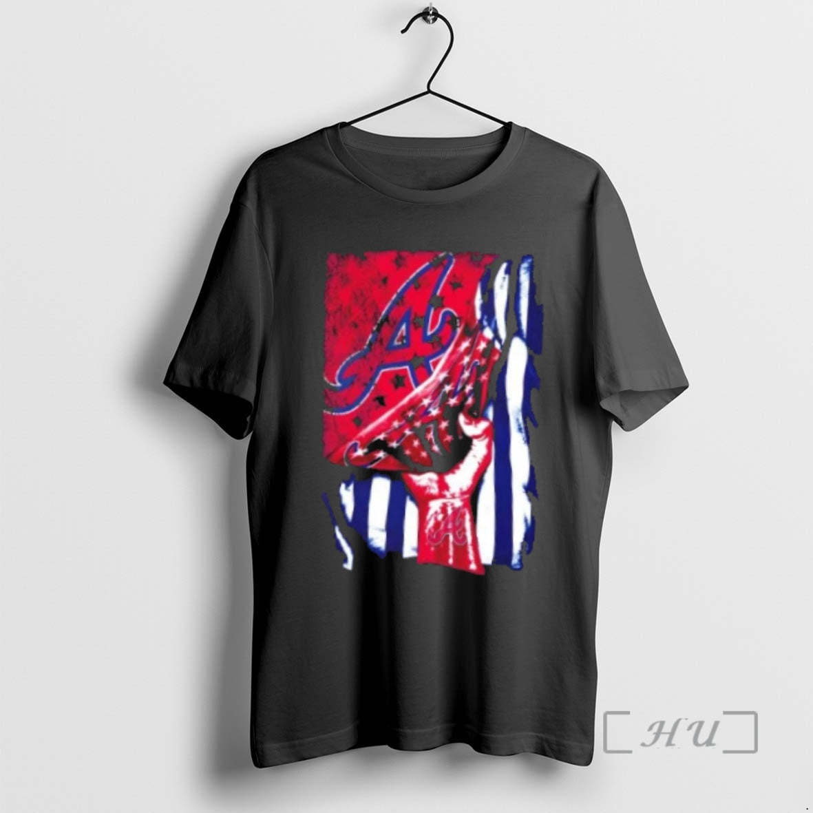 Officials Revealing The Glory Atlanta Braves X Usa Flag T-Shirts, Hoodie, Sweatshirt | InkRitualCo.com