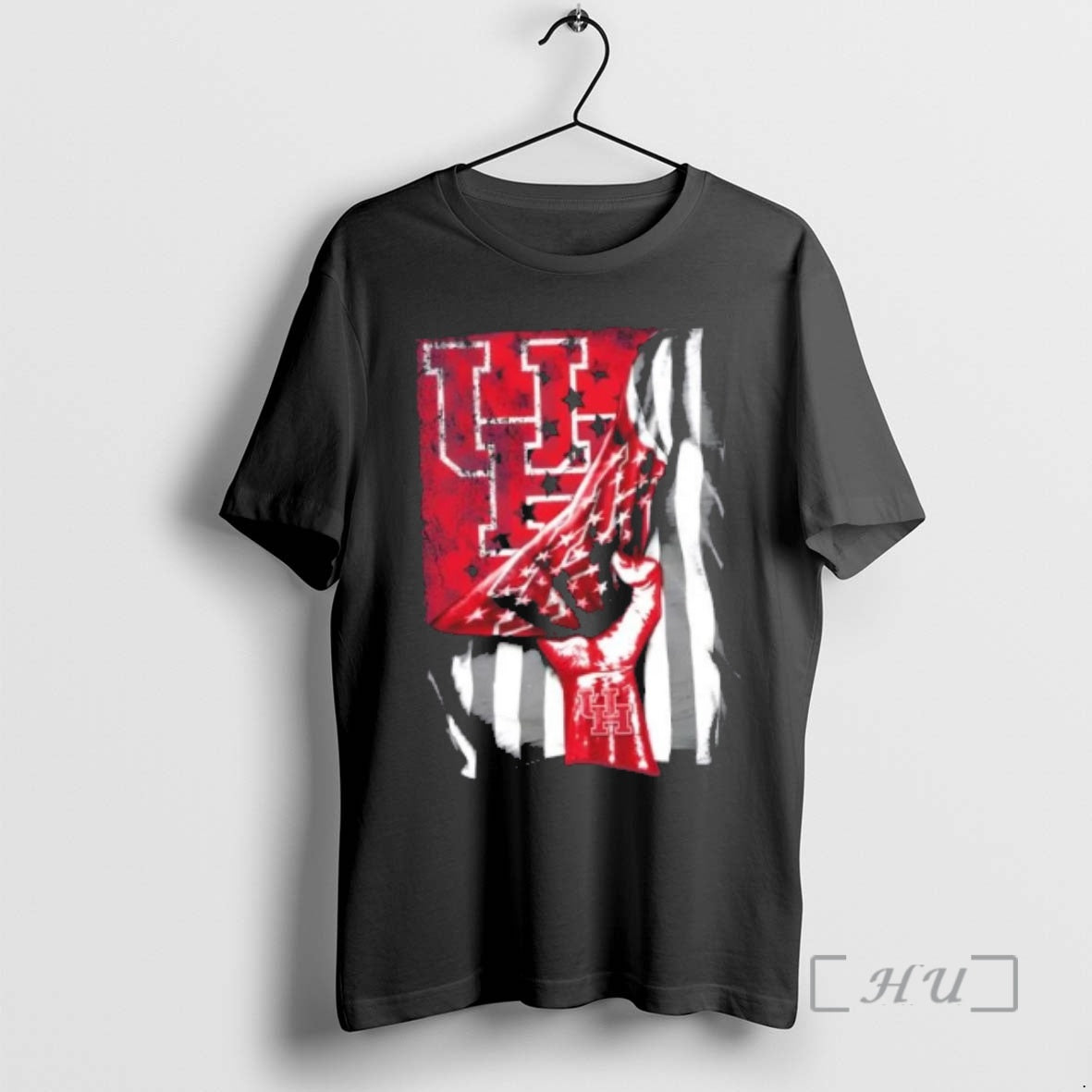 Officials Revealing The Glory Houston Cougars X Usa Flag T-Shirts, Hoodie, Sweatshirt | InkRitualCo.com