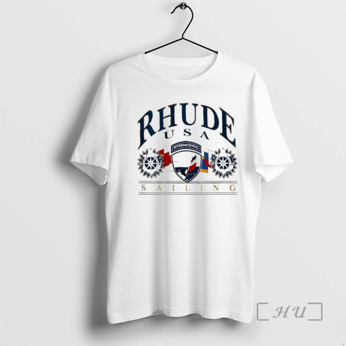 Officials Rhude International Sailing Usa Graphic T-Shirts, Hoodie, Sweatshirt | InkRitualCo.com