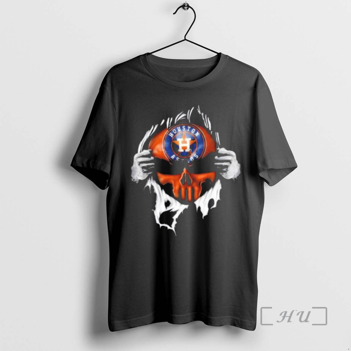 Officials Ripped From The Chest Skull Deep Houston Astros Till The Grave Premium T Shirts Hoodie, Sweatshirt