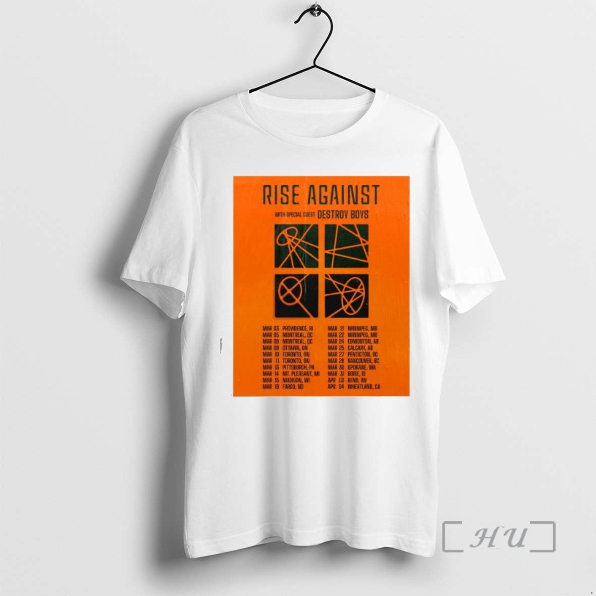 Officials Rise Against 2026 Spring Concert Tour T-Shirts, Hoodie, Sweatshirt | InkRitualCo.com