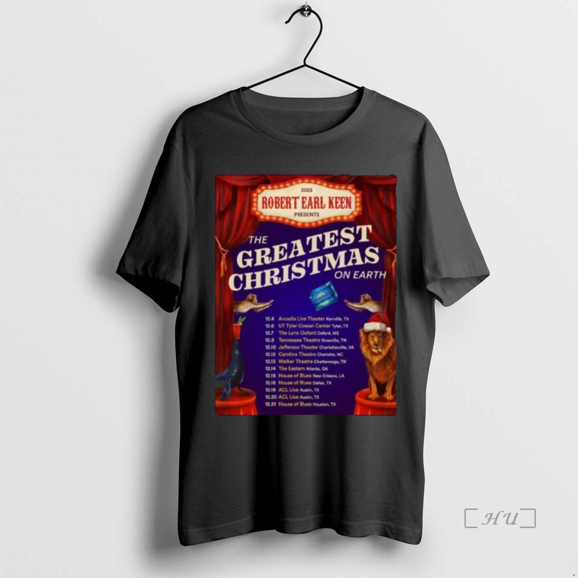 Officials Robert Earl Keen The Greatest Christmas On Earth December 2025 Long Sleve Premium T-Shirts, Hoodie, Sweatshirt
