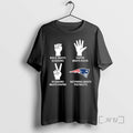 Officials Rock Beats Scissors Paper Beats Rock Nothing Beats Patriots T-Shirts, Hoodie, Sweatshirt | InkRitualCo.com
