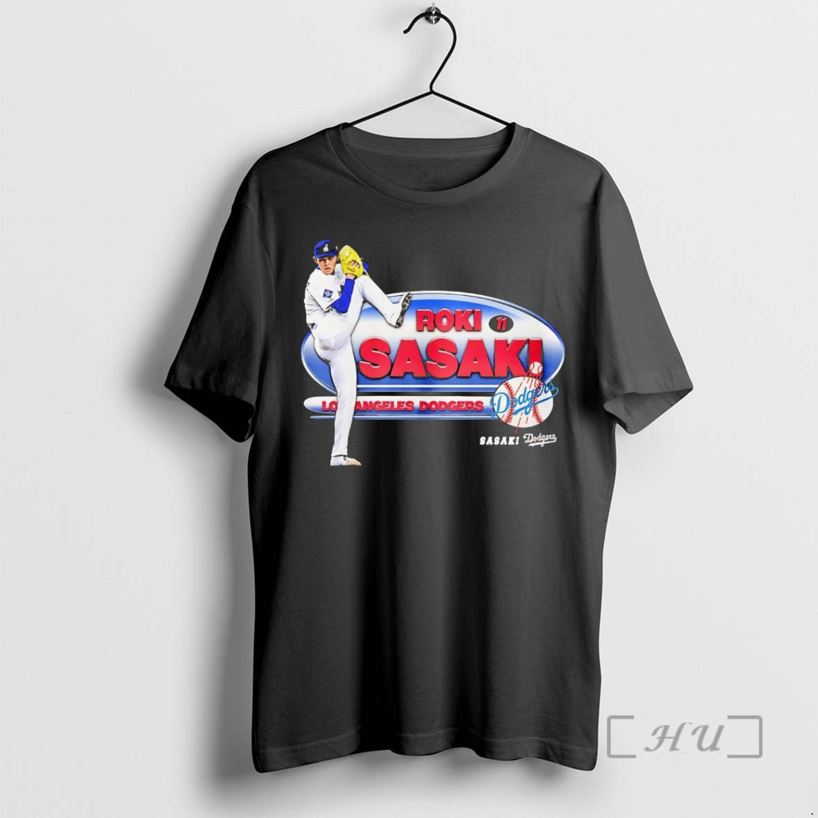 Officials Roki Sasaki Starting Pitcher Los Angeles Dodgers T-Shirts, Hoodie, Sweatshirt | InkRitualCo.com