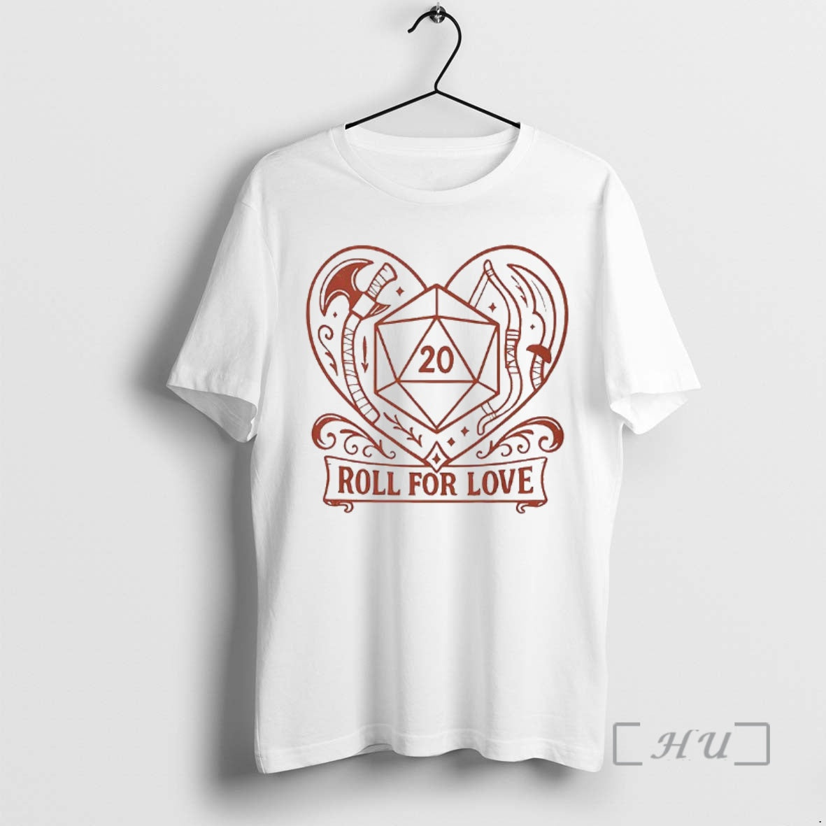 Officials Roll For Love 20 Sided Dice Dungeons And Dragons T-Shirts, Hoodie, Sweatshirt | InkRitualCo.com