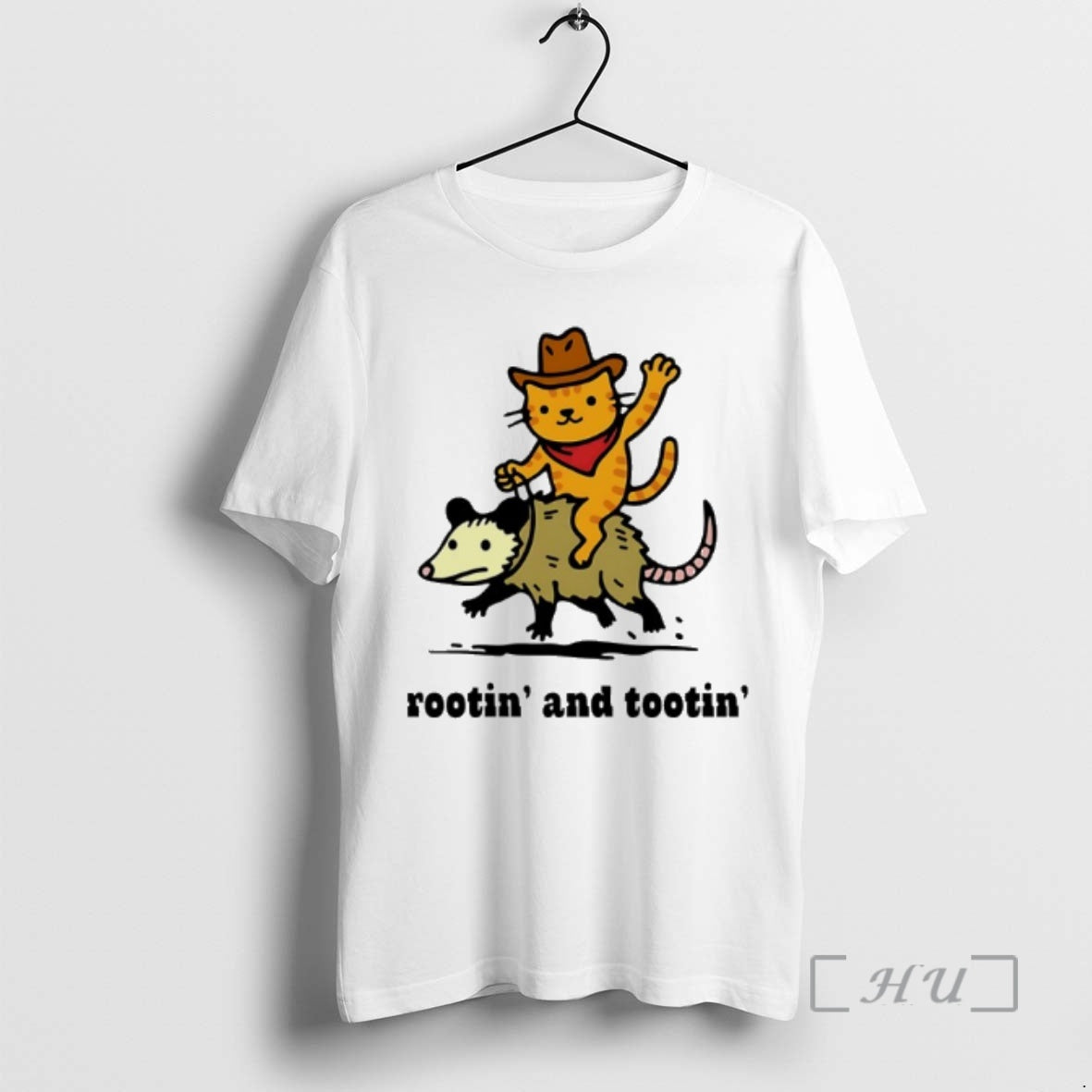 Officials Rootin And Tootin Cat Cowboy And Rat T-Shirts, Hoodie, Sweatshirt | InkRitualCo.com