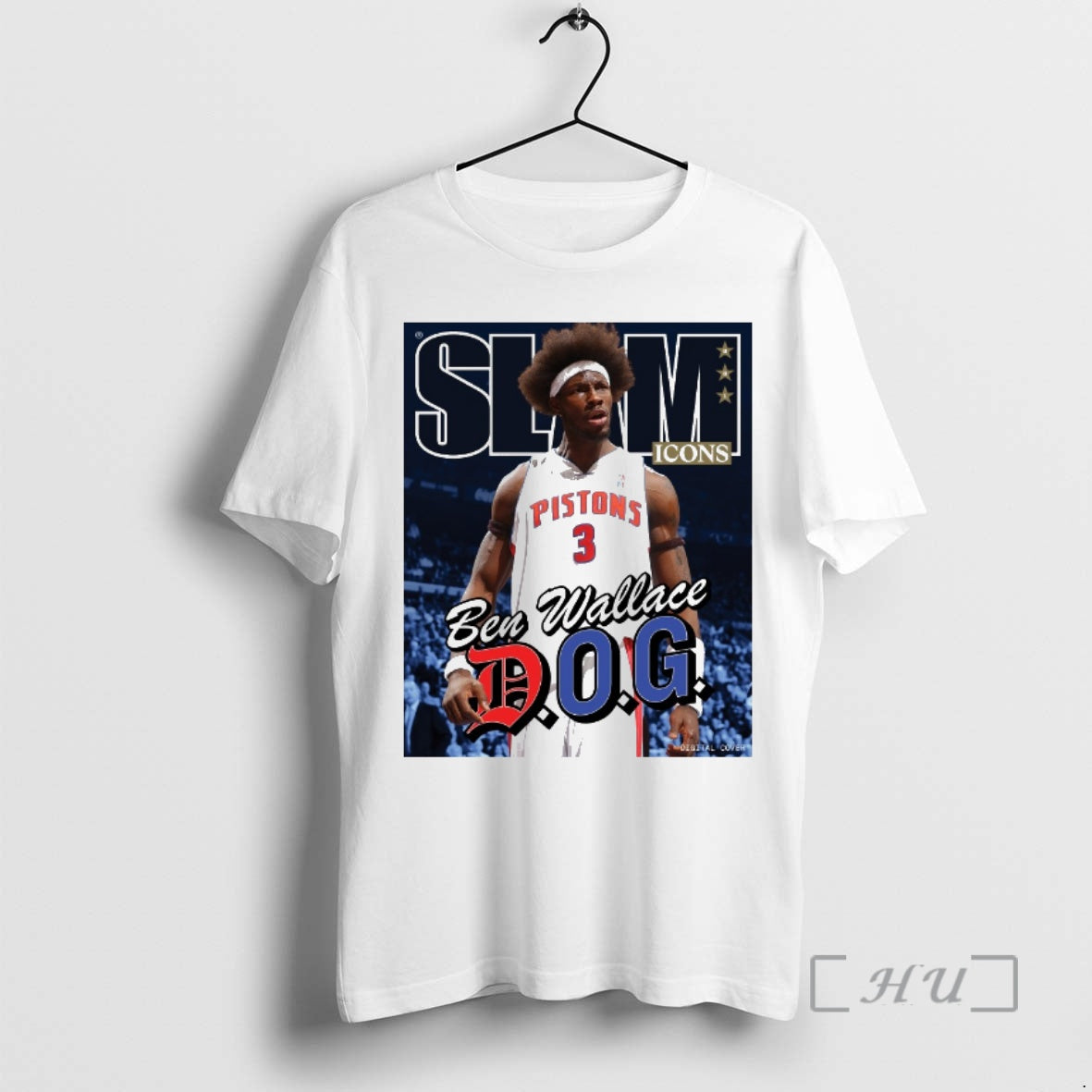 Officials Slam Icons Ben Wallace Dog Detroit Pistons T-Shirts, Hoodie, Sweatshirt | InkRitualCo.com