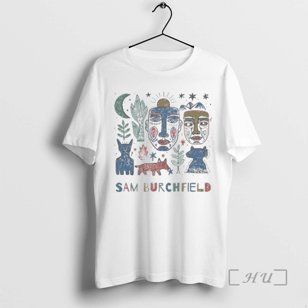 Officials Sam Burchfield Folk Collage T-Shirts, Hoodie, Sweatshirt | InkRitualCo.com