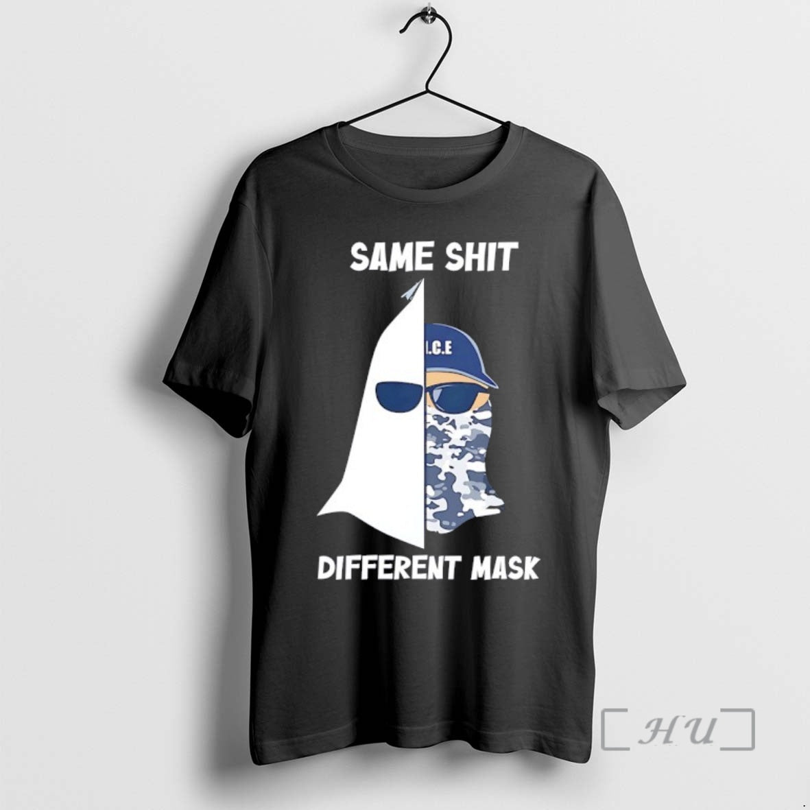 Officials Same Shit Different Mask Ku Klux Klan And Ice T-Shirts, Hoodie, Sweatshirt | InkRitualCo.com