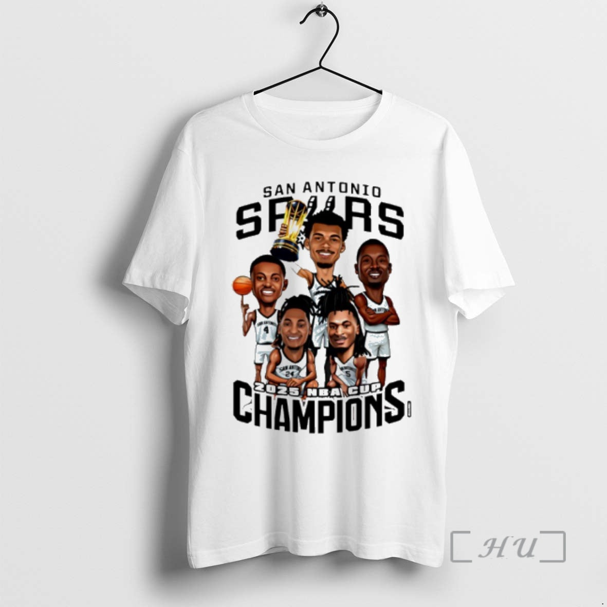Officials San Antonio Basketball 2025 Nba Cup Champions Caricature T-Shirts, Hoodie, Sweatshirt | InkRitualCo.com