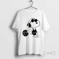 Officials San Antonio Spurs Peanuts Night White Holiday 2025 2026 Two Sided White Premium T-Shirts, Hoodie, Sweatshirt