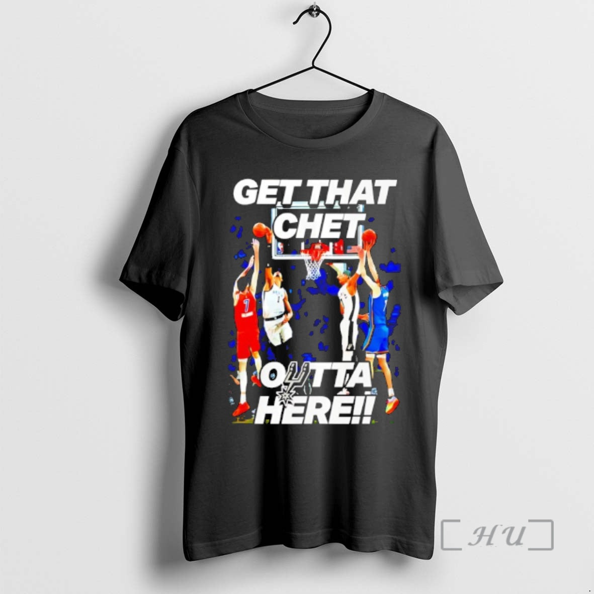 Officials San Antonio Spurs Get That Chet Outta Here T-Shirts, Hoodie, Sweatshirt | InkRitualCo.com