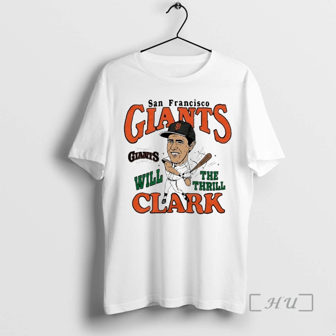 Officials San Francisco Giants Will Clark The Thrill Caricature T-Shirts, Hoodie, Sweatshirt | InkRitualCo.com