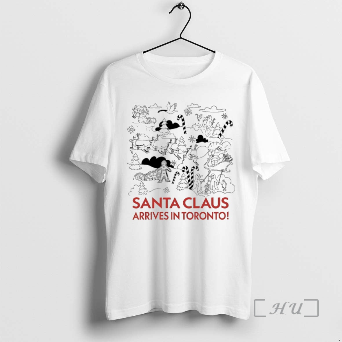 Officials Santa Claus Arrives In Toronto T-Shirts, Hoodie, Sweatshirt | InkRitualCo.com