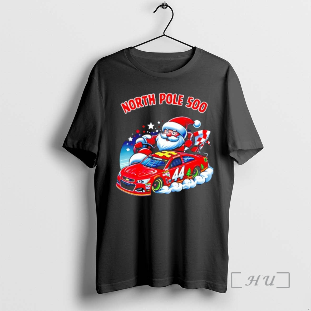Officials Santa Claus Racing Car North Pole 500 Merry Christmas T-Shirts, Hoodie, Sweatshirt | InkRitualCo.com