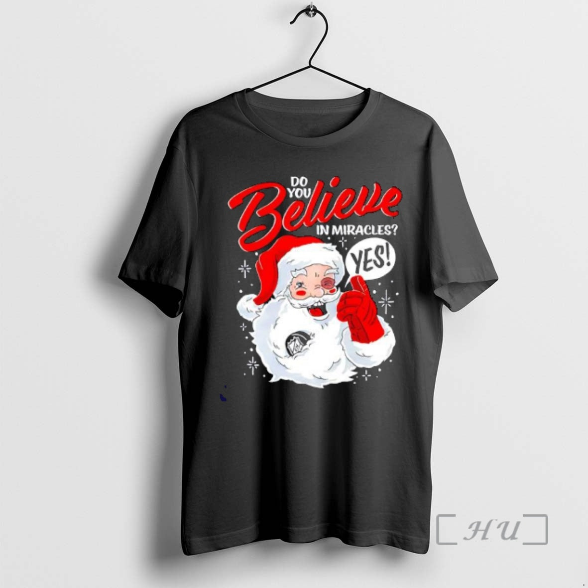 Officials Santa Claus Do You Believe In Miracles Yes T-Shirts, Hoodie, Sweatshirt | InkRitualCo.com