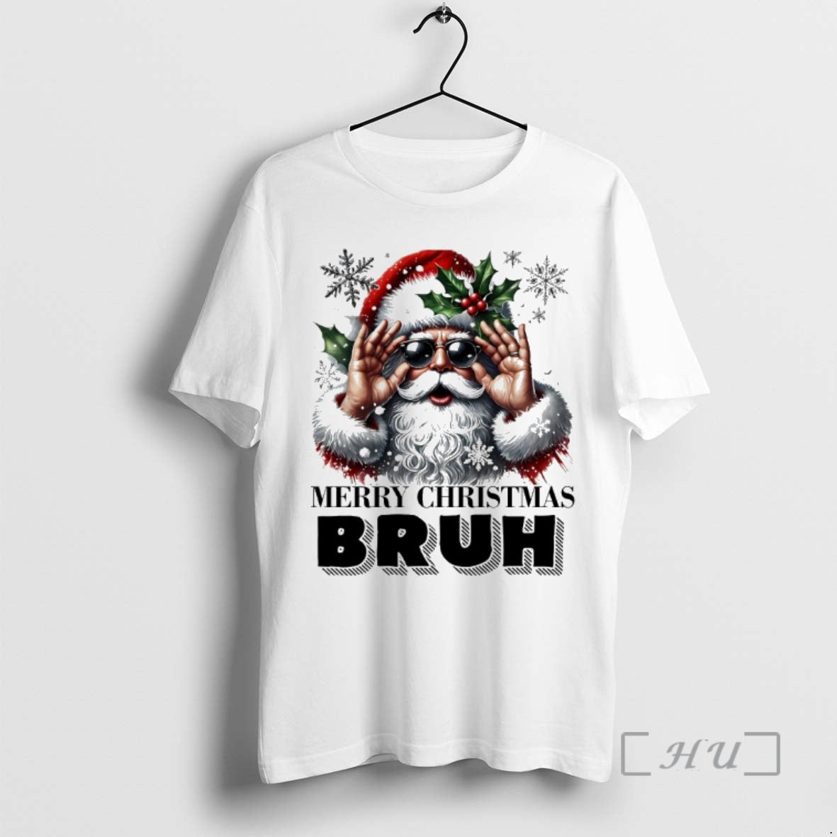Officials Santa Merry Christmas Bruh T-Shirts, Hoodie, Sweatshirt | InkRitualCo.com