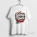 Officials Santa Paws Squad Christmas Santa With Dog And Cat Street Premium T Shirts Sweater Hoodie, Sweatshirt