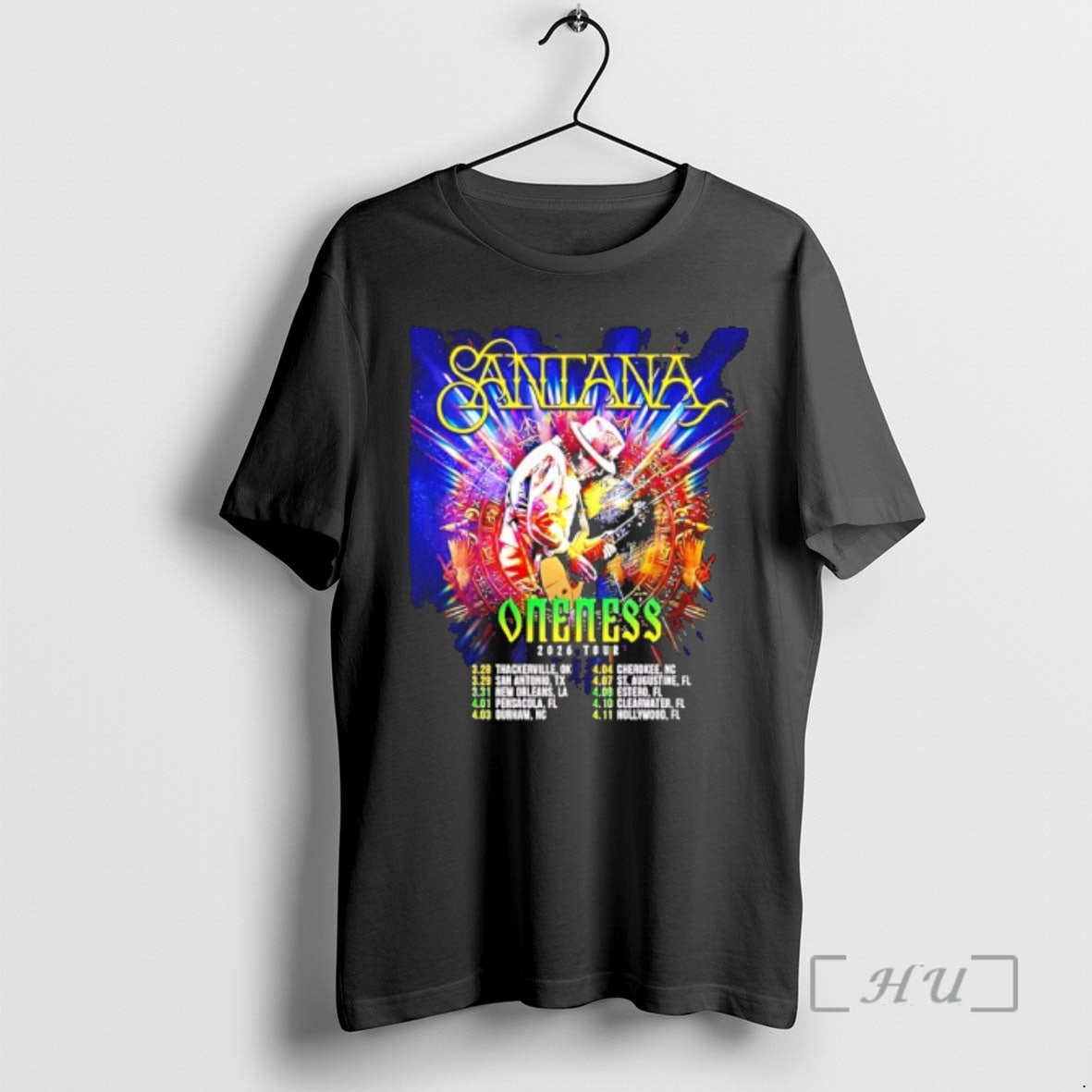 Officials Santana Oneness Usa Tour 2026 T-Shirts, Hoodie, Sweatshirt | InkRitualCo.com