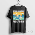 Officials Sarcastic Animal Stupid Canadian Wolf Bird Loon Retro Funny T-Shirts, Hoodie, Sweatshirt | InkRitualCo.com