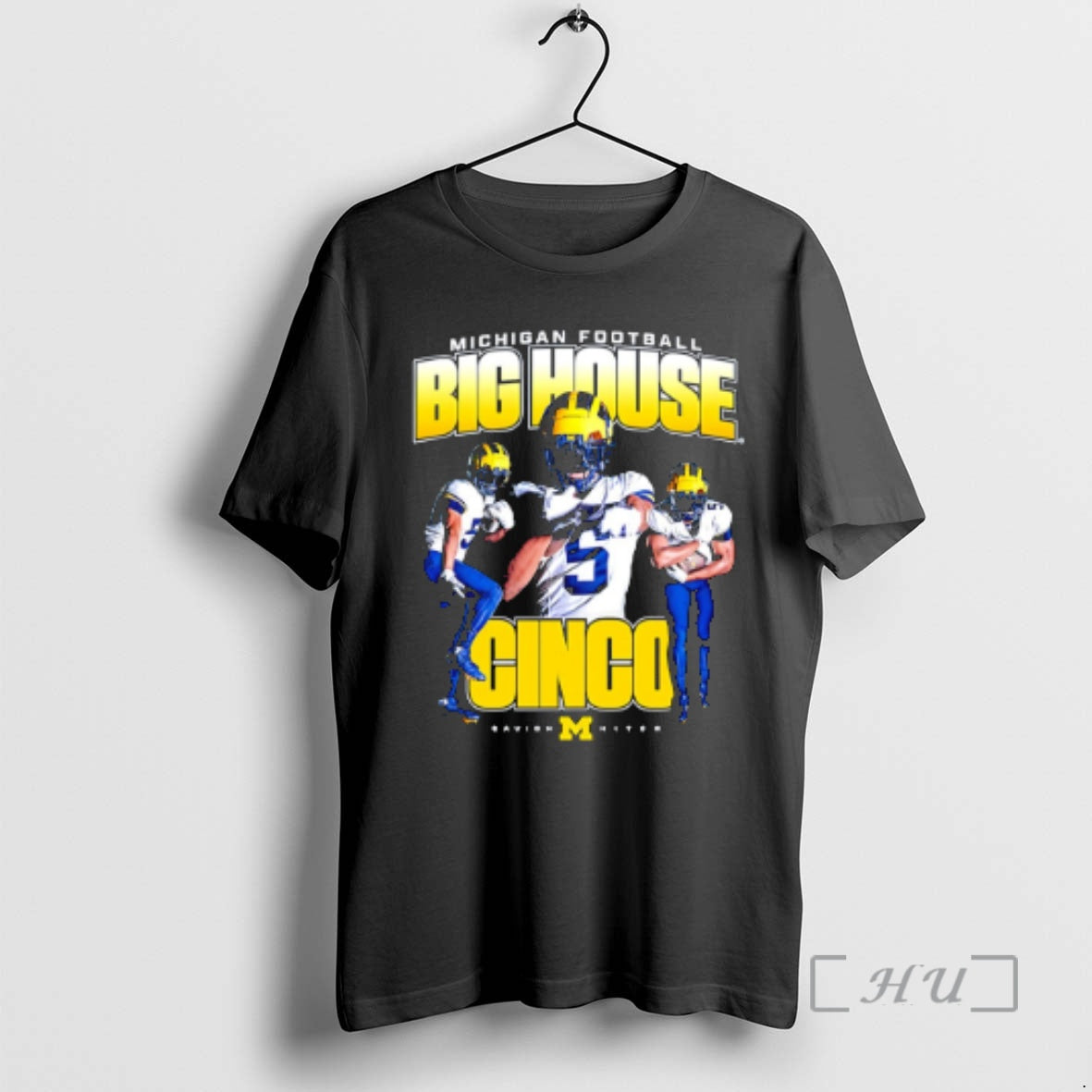 Officials Savion Hiter Big House Cinco Michigan Wolverines T-Shirts, Hoodie, Sweatshirt | InkRitualCo.com