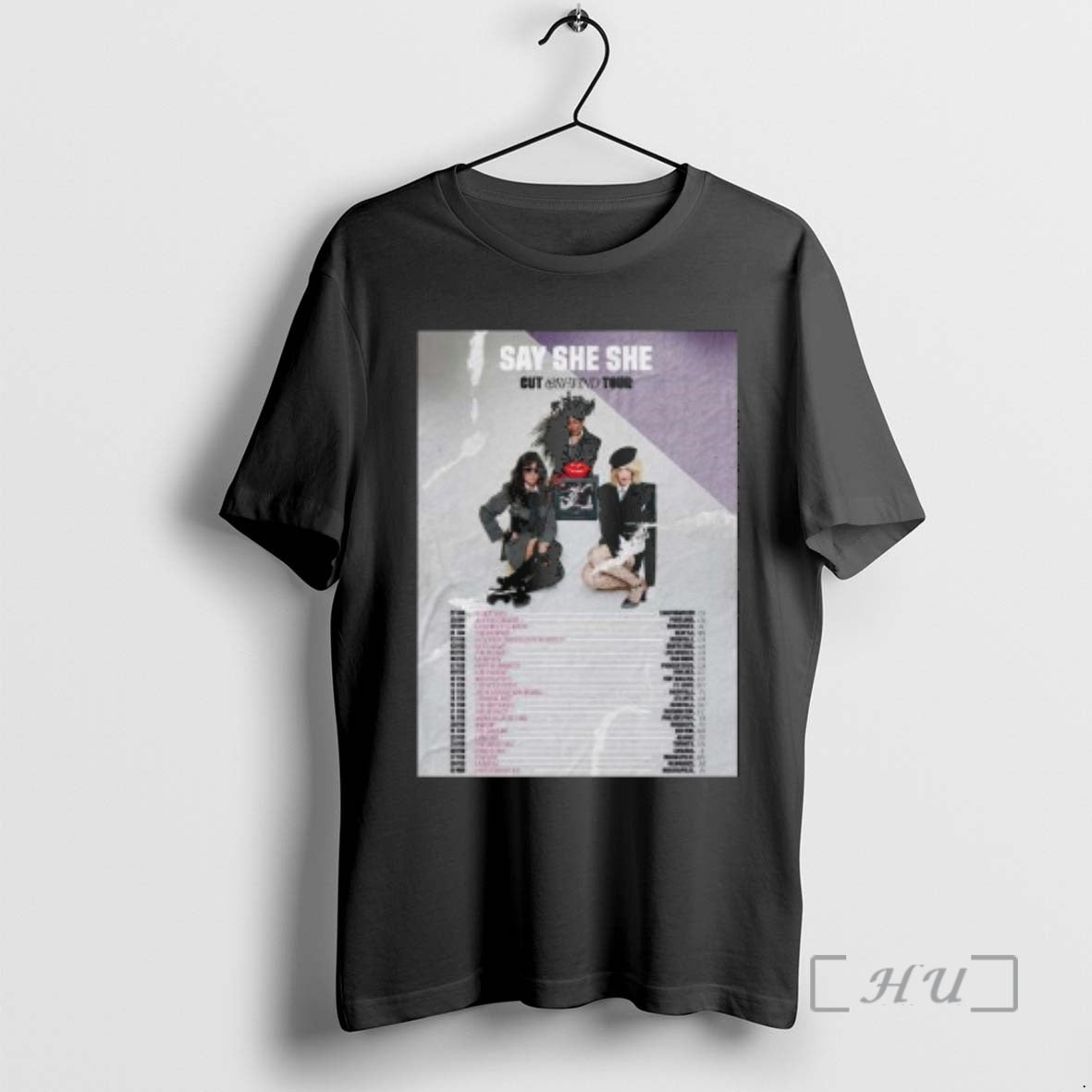 Officials Say She She Cut And Rewind Us Tour 2026 Circle Black Premium T Shirts Hoodie, Sweatshirt | InkRitualCo.com