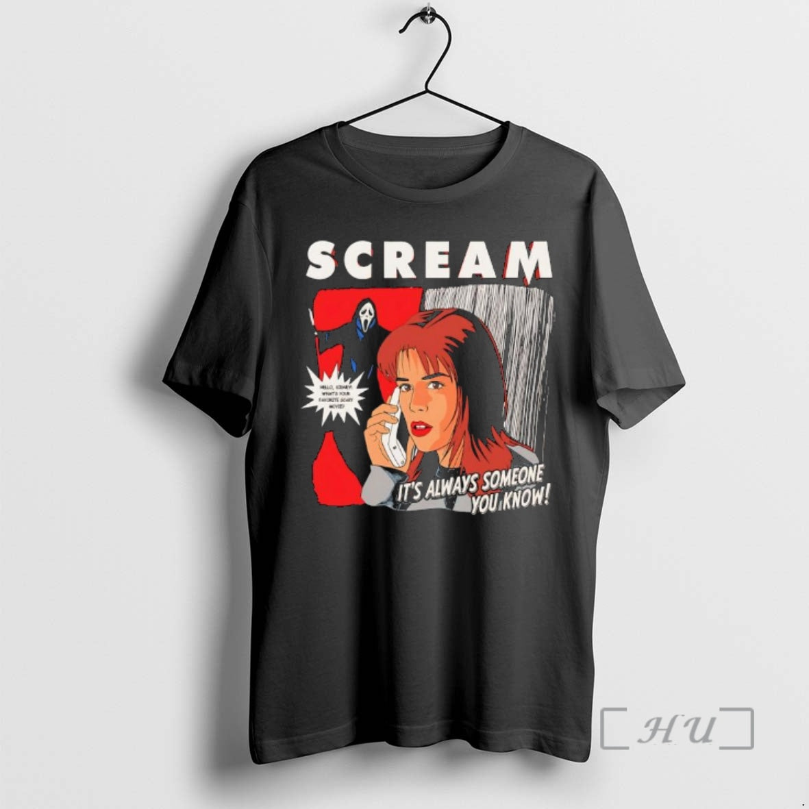 Officials Scream Hello Sidney Whats Your Favorite Scary Movie T-Shirts, Hoodie, Sweatshirt | InkRitualCo.com