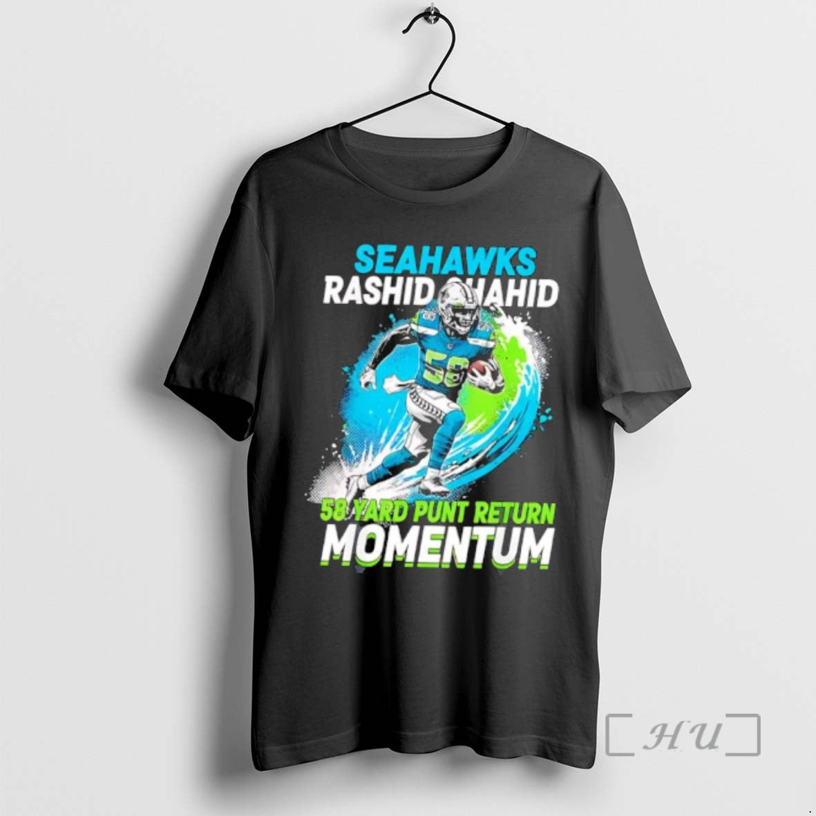 Officials Seahawks Rashid Shaheed 58 Yard Punt Return Momentum T-Shirts, Hoodie, Sweatshirt | InkRitualCo.com