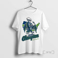 Officials Seattle Football 2026 Champion Hawk Mascot With Trophy T-Shirts, Hoodie, Sweatshirt | InkRitualCo.com