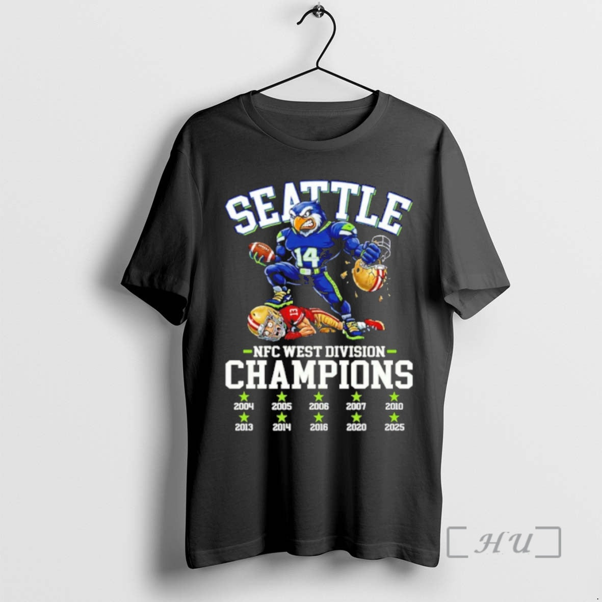 Officials Seattle Football Nfc West Division Champs 2025 T-Shirts, Hoodie, Sweatshirt | InkRitualCo.com