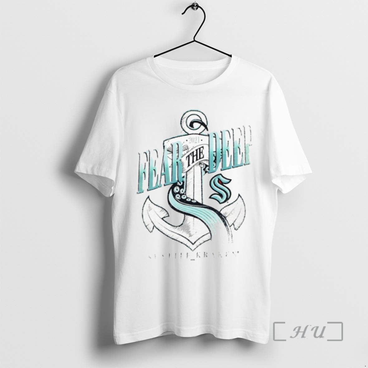 Officials Seattle Kraken Fear The Deep Vintage T-Shirts, Hoodie, Sweatshirt | InkRitualCo.com