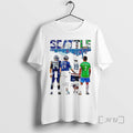 Officials Seattle Legends Sports Mix Roldan City Skyline Signatures T-Shirts, Hoodie, Sweatshirt | InkRitualCo.com