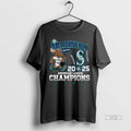Officials Seattle Mariners Mascot 2025 American League Champions T-Shirts, Hoodie, Sweatshirt | InkRitualCo.com
