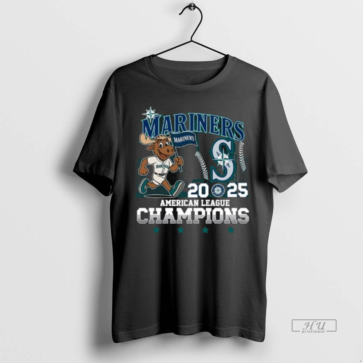 Officials Seattle Mariners Mascot 2025 American League Champions T-Shirts, Hoodie, Sweatshirt | InkRitualCo.com