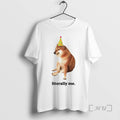 Officials Shiba Inu Meme Literally Me T-Shirts, Hoodie, Sweatshirt | InkRitualCo.com