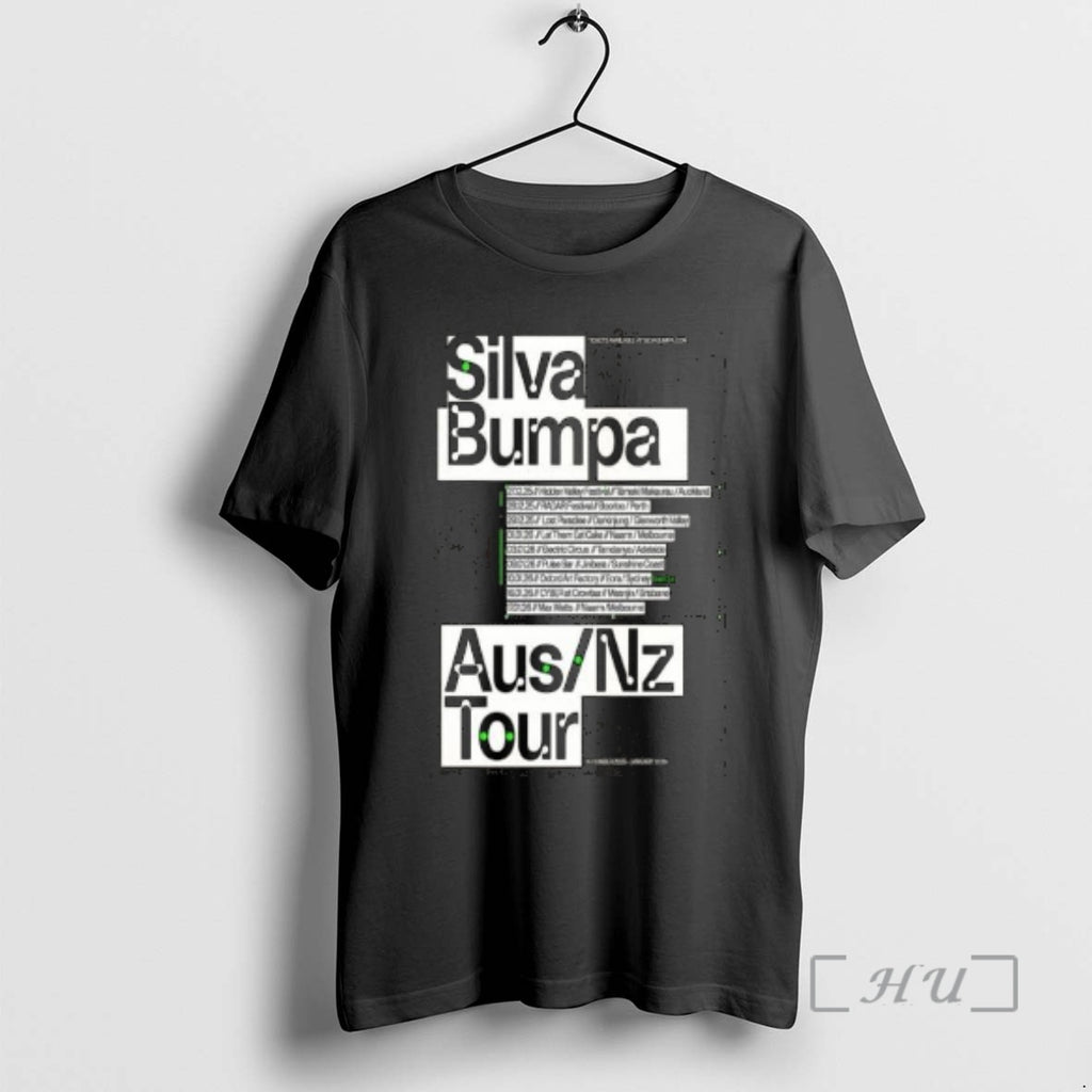 Officials Silva Bumpa Australia New Zealand Tour 2026 Circle Black T-Shirts, Hoodie, Sweatshirt | InkRitualCo.com